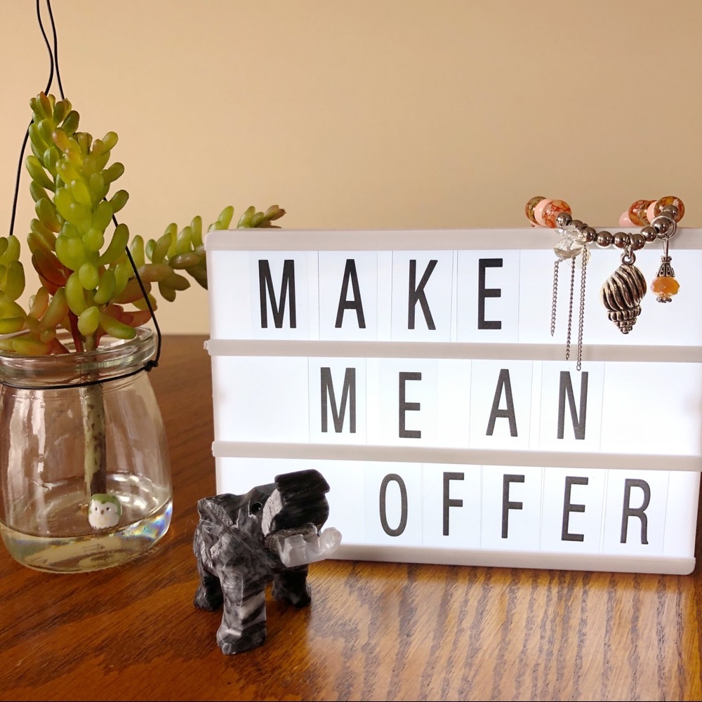 Don’t like the price? Make me an offer!